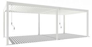 Gardenson Pergola Superior, Bela, 3,6x7,2m