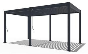 Gardenson Pergola Trumpf, Antracit, 3x5,3m
