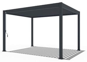 Gardenson Pergola Trumpf, Antracit, 3x4m