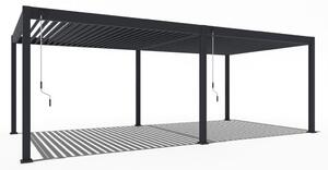 Gardenson Pergola Superior, Antracit, 3,6x7,2m