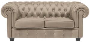 CHESTERFIELD ZOFA, bež tekstil