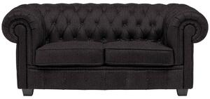CHESTERFIELD ZOFA, antracit tekstil