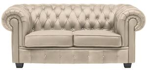 CHESTERFIELD ZOFA, krem barve tekstil