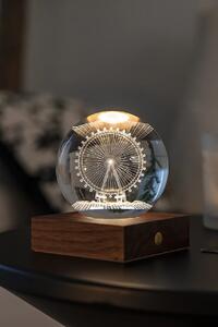 Gingko Design Led brezžična svetilka Gingko Design Amber Crystal Light