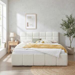 Modern Living Oblazinjena Postelja Ascona, Krem, 120x200