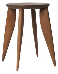Ferm Living mizica iz orehovega lesa 45 x 42 x 42 cm