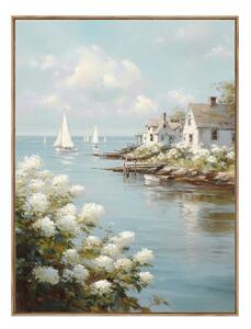 Tiskana slika z okvirjem 60x80 cm Quiet Bay – Styler