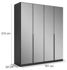 Modern Living Omara S Klasičnimi Vrati Skyla, Siva