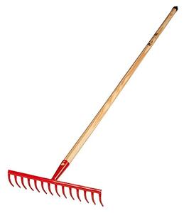 Gardol Vrtne grablje (Delovna širina: 35 cm, Število zob: 14, Dolgi ročaj)