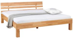 POSTELJA 180 cm x 200 cm , les bukev (jedrovina)