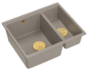 Granitni umivalnik Logan 150 Beige