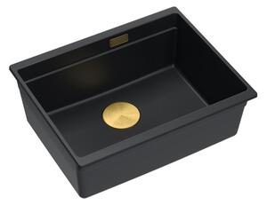 Granitni umivalnik Logan 100 Black