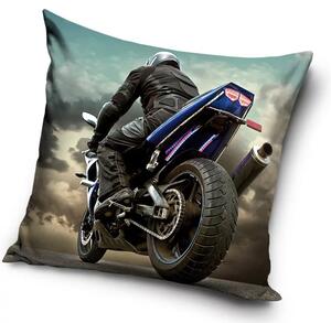 Prevleka za blazino z motivom motorja 40x40cm - Home warming