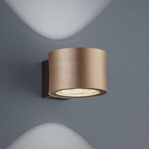 BANKAMP Impulse LED stenska svetilka rose gold