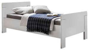 POSTELJA 90 cm x 200 cm , leseni material bela