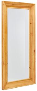 STENSKO OGLEDALO, 87/188/7 cm les, steklo, leseni material