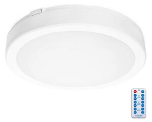 LED Kopalniška stropna svetilka s senzorjem NAIROS LED/18W/230V IP65 bela + Daljinski upravljalnik