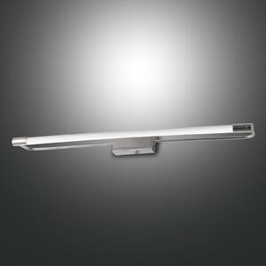 Rapallo LED stenska svetilka, krom, IP 44, 60 cm