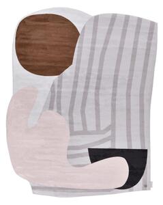 TKANA PREPROGA Shapes - Seven 134/175 cm potiskano večbarvno