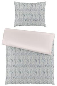 POSTELJNINA DEA 140/200 cm saten svetlo siva