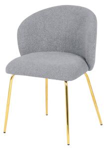 STOL, les, kovina, tekstil siva