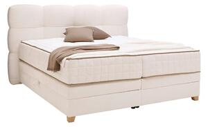 Premium Living Postelja Boxspring Bianco, Bež, 180x200