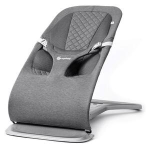 GUGALNI LEŽALNIK EVOLVE 3U1 antracit temno siva 42/56/81,3 cm