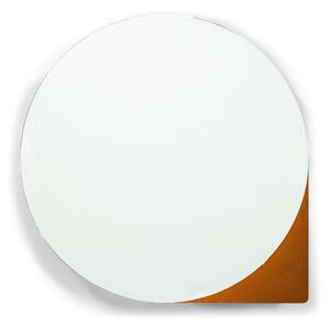Kovinska stenska/z ogledalom kopalniška omarica v barvi terakote 55x55 cm Sonnet – Spinder Design