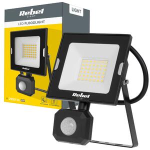 30W zunanji LED reflektor črn 4000K IP44 s senzorjem gibanja - 1463400 - https://eprel.ec.europa.eu/fiches/lightsources/Fiche_1463400_SL.pdf