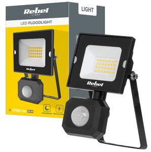 20W zunanji LED reflektor črn 6500K IP44 s senzorjem gibanja - 1655399 - https://eprel.ec.europa.eu/fiches/lightsources/Fiche_1655399_SL.pdf