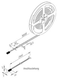 LED trakovi Dynamic-Tape S IP54 2.700-5.000K 500cm