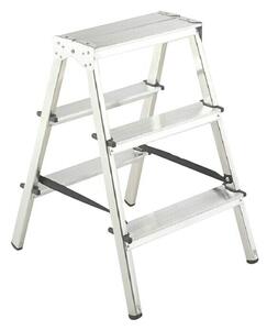 Alpos Alu A-lestev (Število prečk: 6 kos, Delovna višina: 2,2 m, Nosilnost: 150 kg, Aluminij)