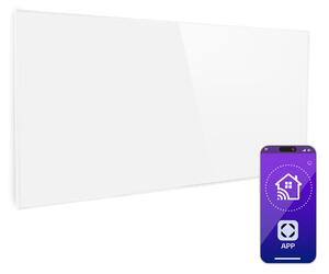 Klarstein Wonderwall 720 Smart, infrardeči grelec, 120 x 60 cm, 720 W, tedenski časovnik, IP24, bel