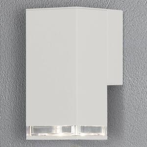 Zunanja stenska svetilka Pollux downlight 16,5 cm, bela