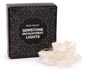 Kristalne čarobne lučke – Kamena strela - Gemstone, led lights - Home warming - Božič