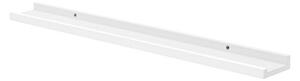 Dolle Stenski regal Border (Do x Š x V: 115 x 9 x 3 cm, Bele barve, Nosilnost: 5 kg)