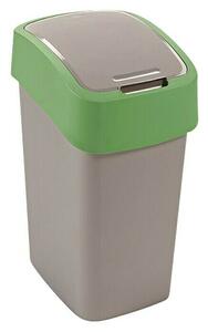 Curver Koš za smeti (10 l, Plastika, Zelena)