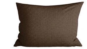 Mousselin prevleka za vzglavnik MUSSARI 50x70 cm, temno rjava