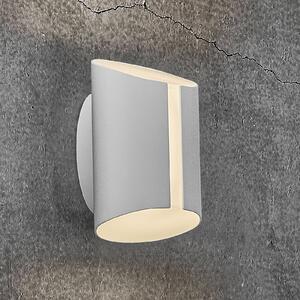 Zunanja stenska svetilka Grip LED, CCT Smart Home, bela