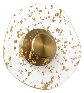 Stenska svetilka LED APP1794-W Brush Gold