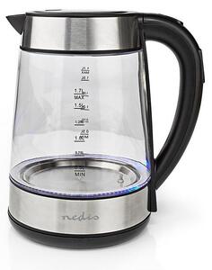 Nedis KAWK320EGS - Grelnik vode 1,7 L 2200W/230V