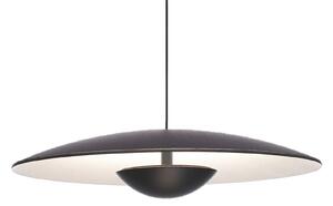 MARSET Ginger LED obesek triac Ø42cm wenge/bela