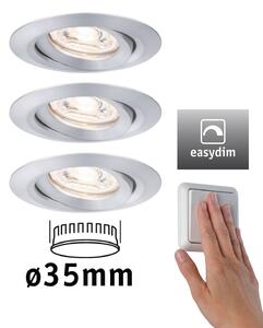 Paulmann Nova mini Plus LED easydim 3 aluminij