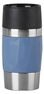 Tefal - Termo skodelica 300 ml COMPACT MUG nerjaveče jeklo/modra