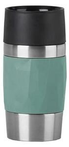 Tefal - Termo skodelica 300 ml COMPACT MUG nerjaveče jeklo/zelena