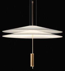 Vibia Flamingo - LED viseče svetilo 2 odtenka, zlato