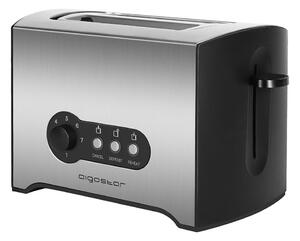 Aigostar - Toaster z dvema luknjama 900W/230V krom