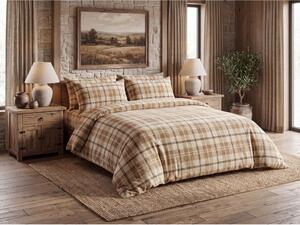 Posteljnina mikropliš PLAID kremna Dimenzije posteljnine: 70 x 90 cm | 140 x 200 cm