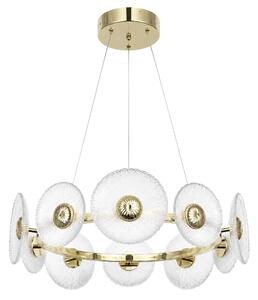 VISEČA STROPNÁ SVETILKA SWE071-CP 60cm GOLD