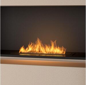 InFire - Vgradni BIO kamin 7,5x60 cm 3,5kW črna